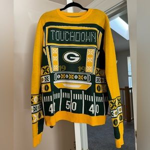 Green Bay Packers Light-Up ugly sweater
